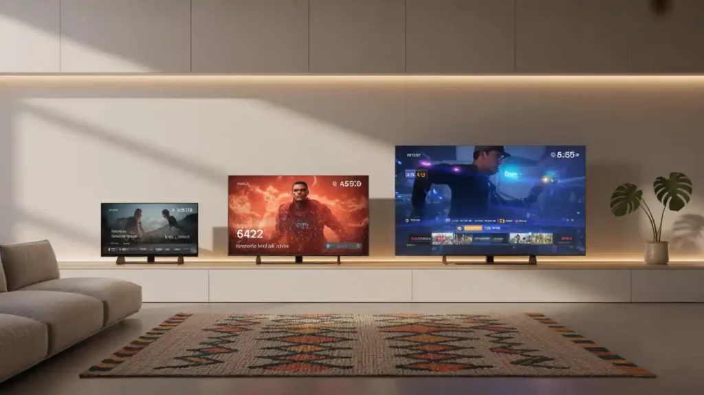 Qual o Tamanho de TV Ideal para Sua Sala Guia de Compra de 43, 55 e 65 polegadas (2)