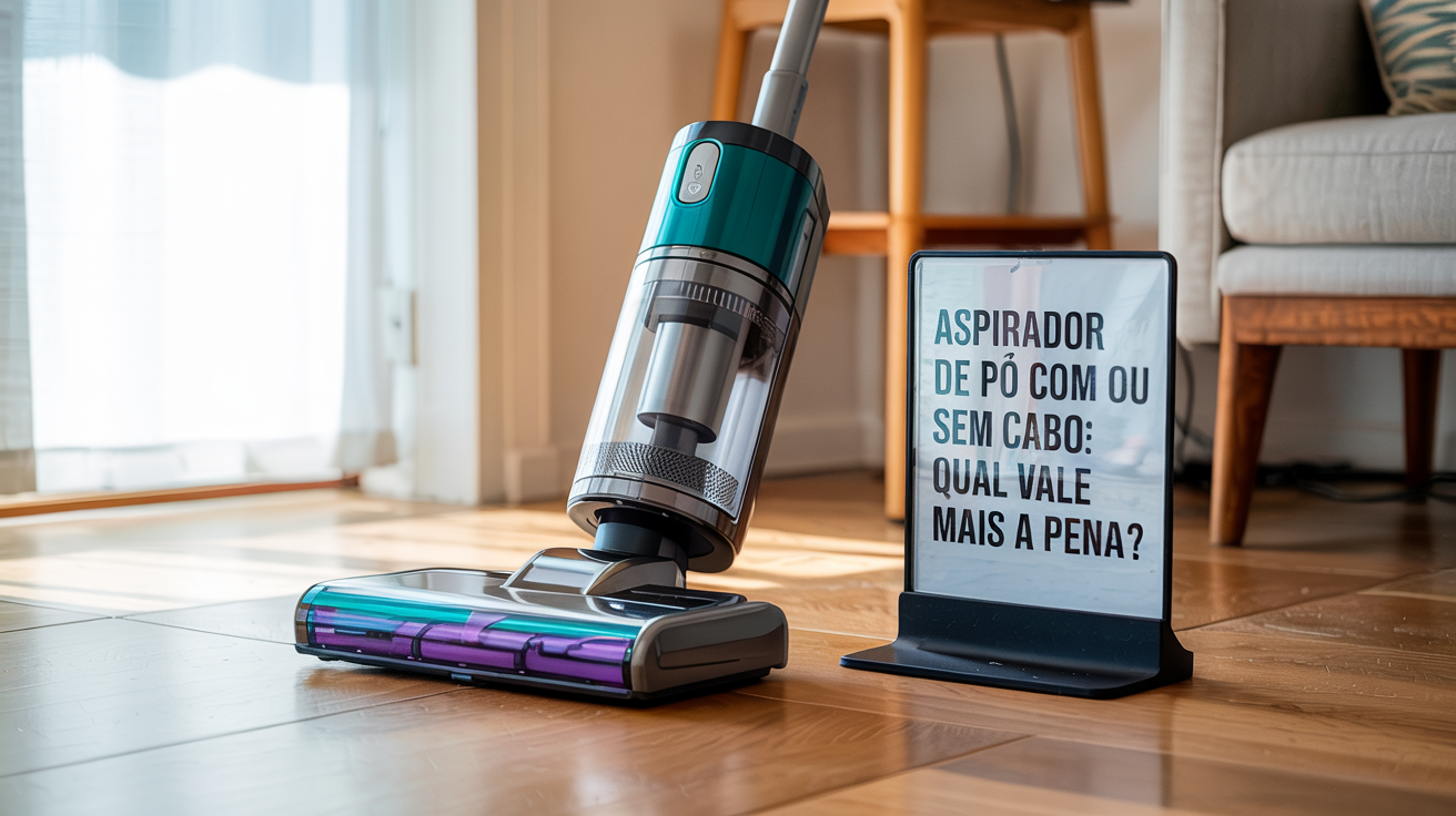 Aspirador de Pó Com ou Sem Cabo Qual Vale Mais a Pena (1)