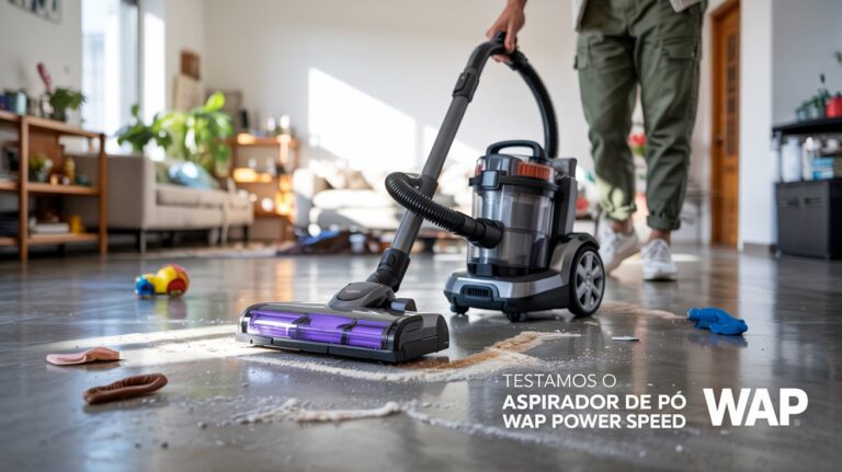 Testamos o Aspirador de Pó WAP Power Speed - Vale a Pena