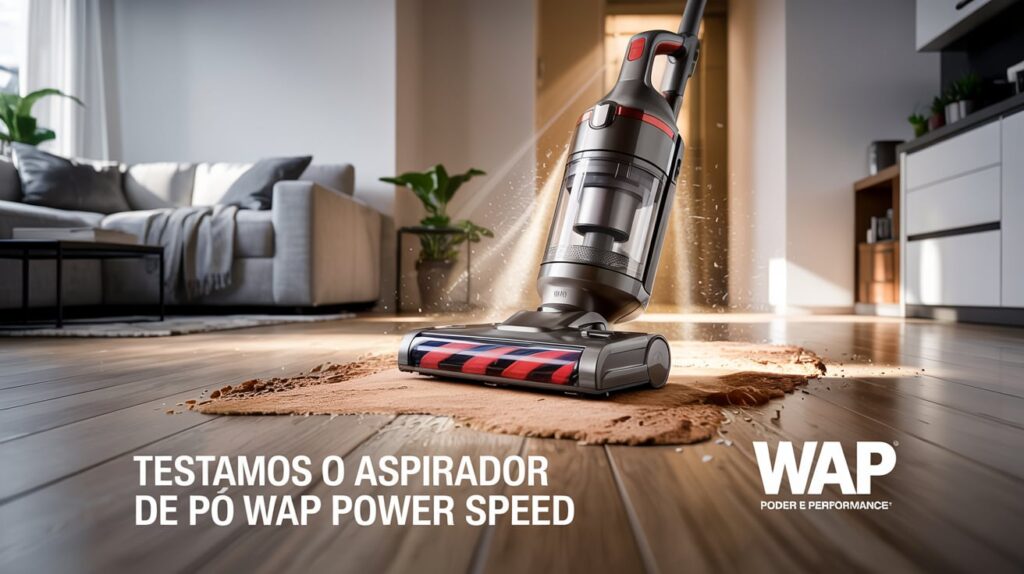 Testamos o Aspirador de Pó WAP Power Speed - Vale a Pena